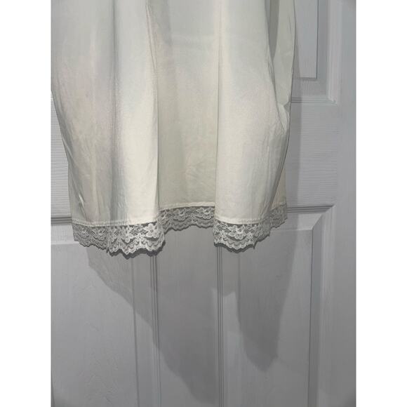 Vintage Sears Slip Dress Made in USA off white size 40 "The doesn't Slip" - Picture 2 of 6